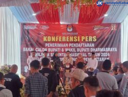 Hari Pertama Perpanjangan Pendaftaran Bakal Pasangan Calon Bupati Kabupaten Dharmasraya Tanpa Pendaftar