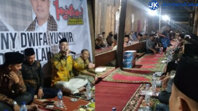 Benny Calon Bupati Nomor Urut 1 Sosialisasikan Visi Misi Di Nagari Palangki