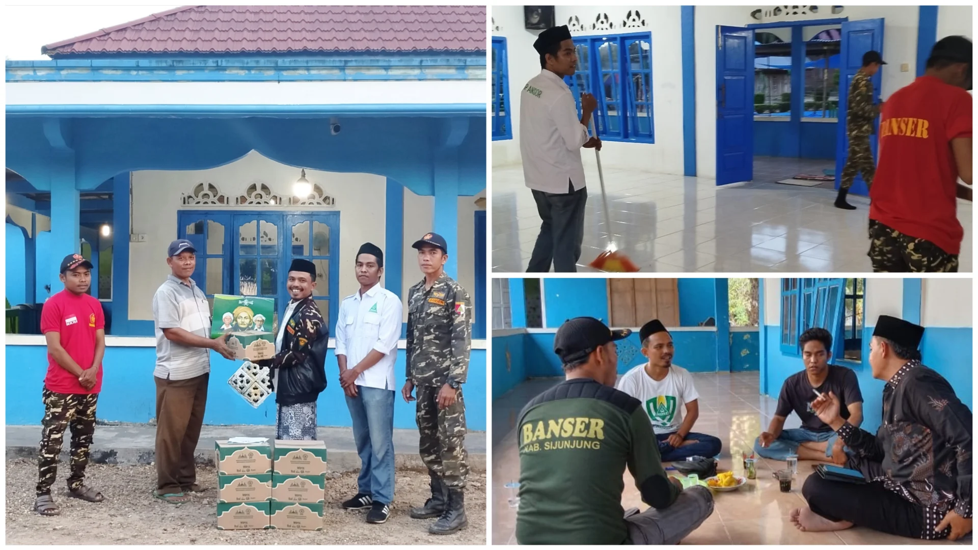 Fadhlur Rahman Ahmad Salurkan Bantuan Kepada Masjid Di Nagari Kamang Baru
