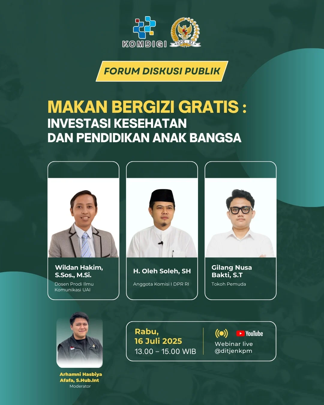Program Makan Bergizi Gratis Dinilai Strategis untuk Kedaulatan Pangan dan Pertahanan Bangsa