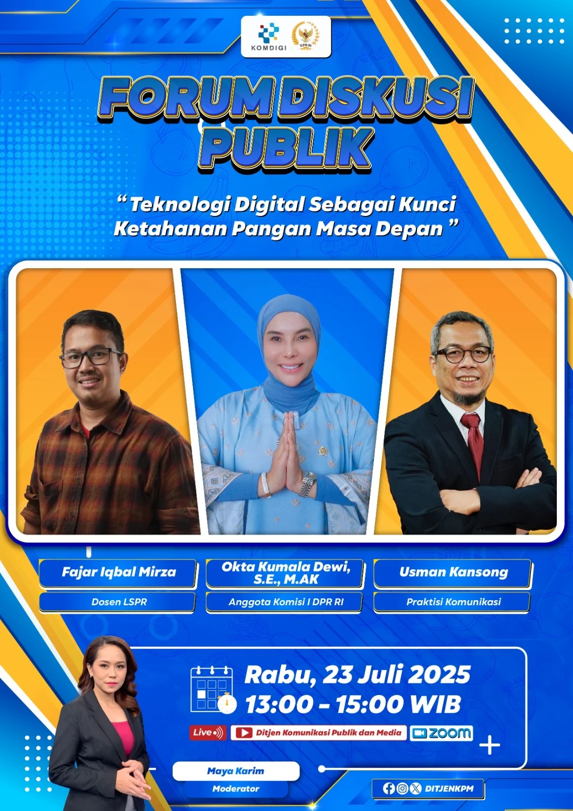 Masa Depan Pangan Indonesia Bergantung pada Smart Farming dan Literasi Digital