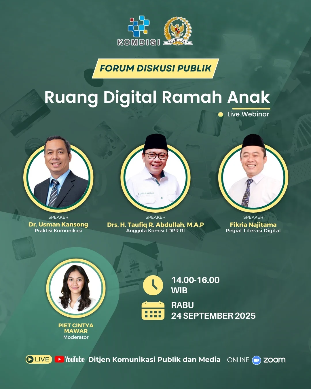 PP Tunas Jadi Landasan Perlindungan Anak di Ranah Digital