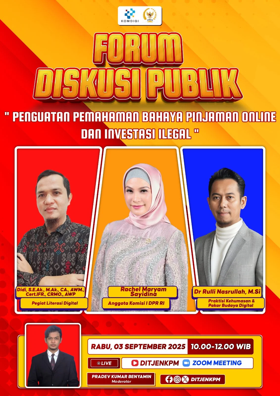 Literasi Digital Jadi Senjata Utama Melawan Pinjol dan Investasi Ilegal