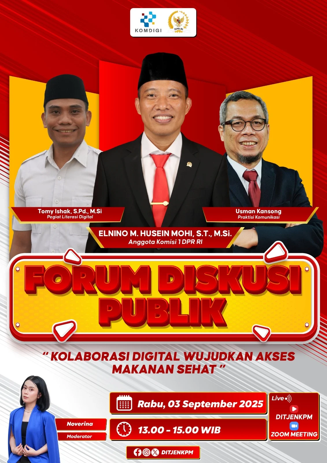 Literasi Digital Jadi Kunci Wujudkan Akses Makanan Sehat yang Merata