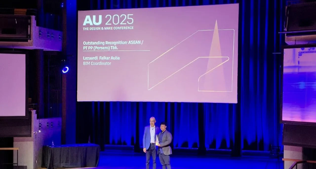 PTPP Raih Penghargaan Internasional Bergengsi Autodesk Design And Make Awards 2025 di Amerika Serikat