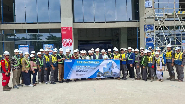 Proyek BRI Ragunan oleh PTPP terpilih sebagai Proyek Strategis yang Menerapkan Lean Construction