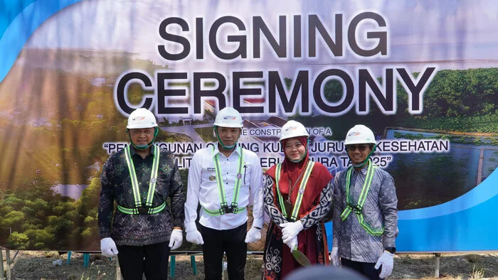 Groundbreaking Gedung Kuliah Jurusan Kesehatan Politeknik Negeri Madura, WSBP Jadi Kontraktor Pelaksana