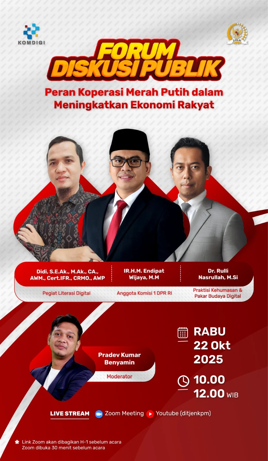 Koperasi Merah Putih Wujud Ekonomi Pancasila di Era Digital