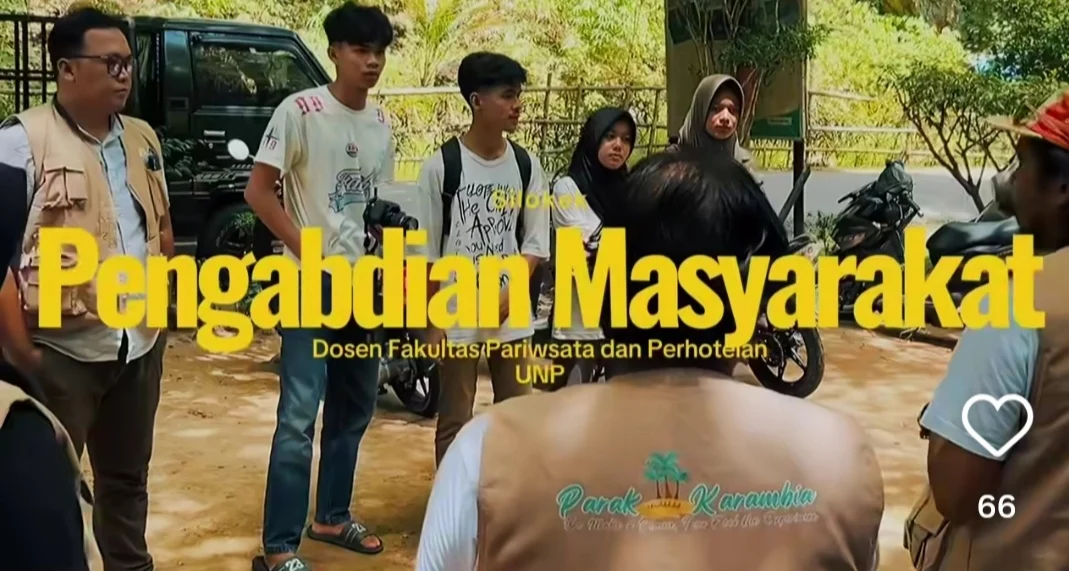 Kolaborasi Dosen UNP dan Parak Karambia Wujudkan Pariwisata Digitalisasi di Geopark Silokek
