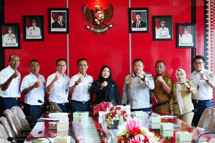 KAI Divre IV Tanjungkarang Jalin Sinergi dengan Pemkot Bandar Lampung
