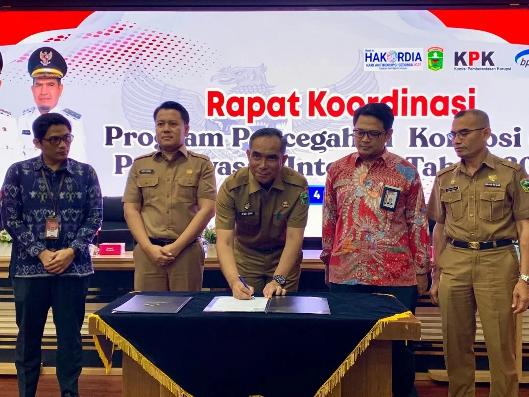 Pemkab Solok Gelar Rakor Pencegahan Korupsi dan Penguatan Pengawasan Internal Tahun 2025