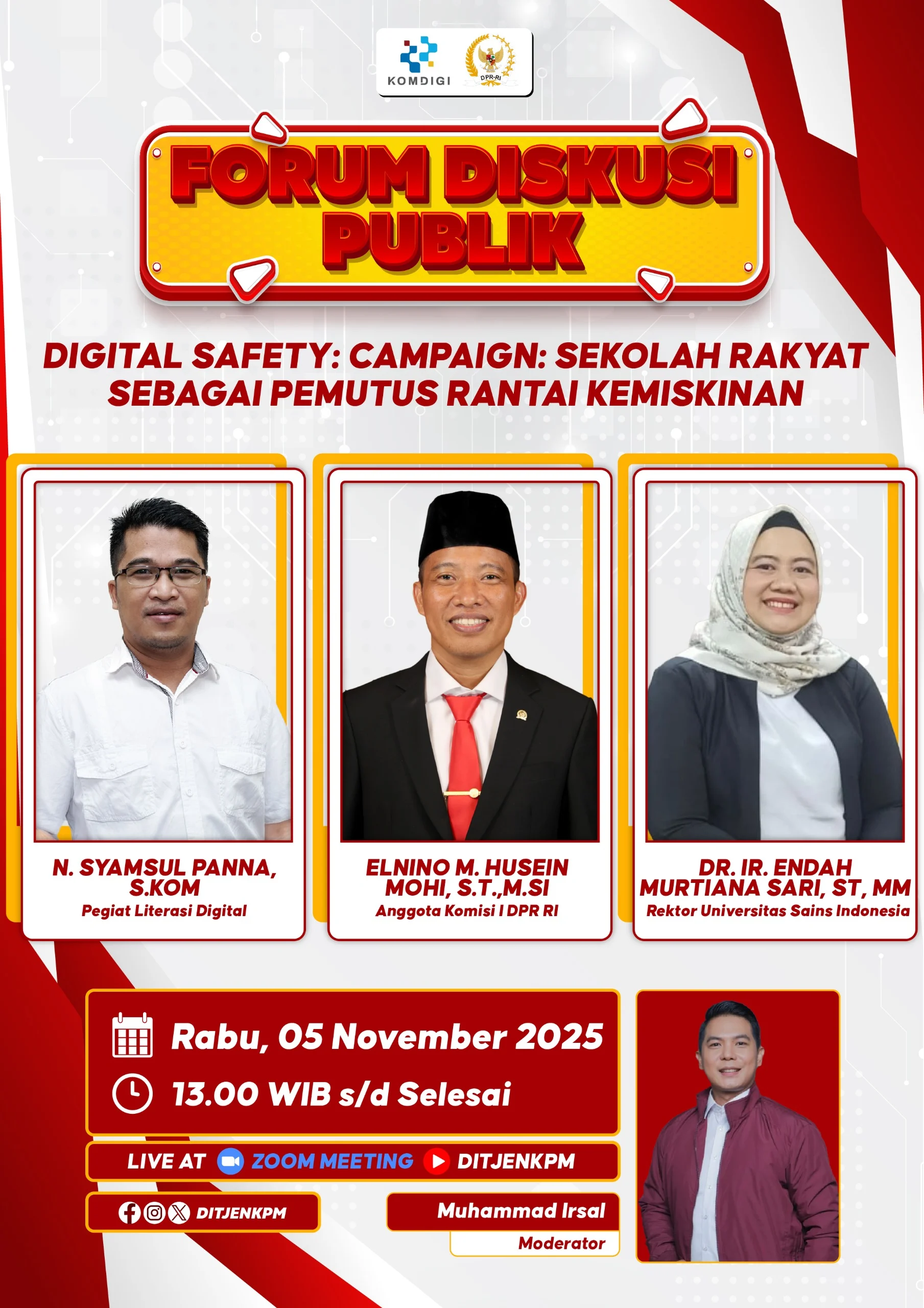 Sekolah Rakyat Jadi Garda Terdepan Kampanye Keselamatan Digital untuk Memutus Rantai Kemiskinan