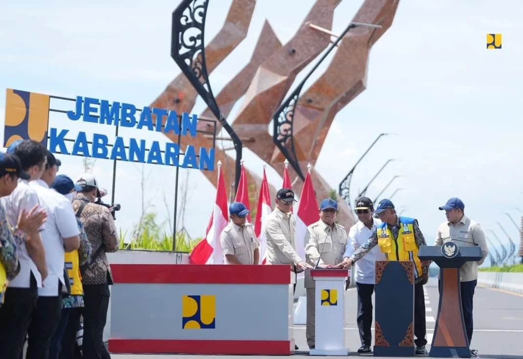 Presiden Prabowo Subianto Resmikan 5 Infrastruktur Konektivitas yang Dibangun Kementerian PU untuk Perkuat Pemerataan Pembangunan