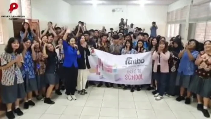 Creating Viral Content: Myths and Realities bersama Priska Sahanaya dan Beauty Class Fanbo di SMA PSKD 4