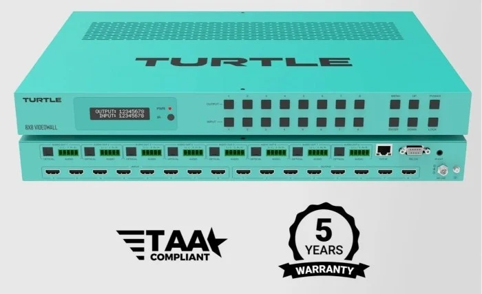 Video Processor Turtle AV: Solusi AV Serbaguna untuk Video Wall, Matrix & Multiview