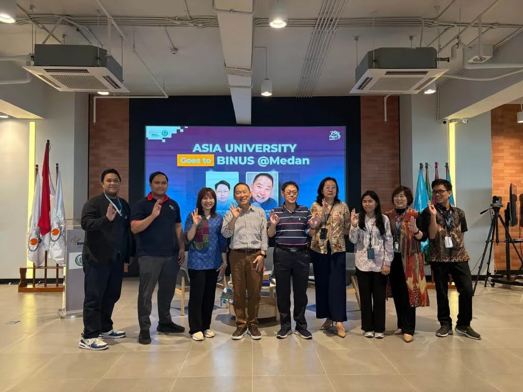 Dorong Kompetensi Internasional Mahasiswa, BINUS @Medan Hadirkan Akademisi dari Asia University