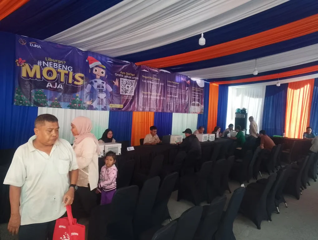 KAI Daop 1 Jakarta Bersama DJKA Selenggarakan Angkutan Motor Gratis Selama Libur Natal 2025 dan Tahun Baru 2026