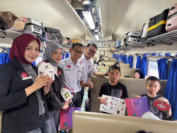 KAI Divre III Palembang, Catat 3.825 Orang Gunakan Kereta Api di Hari Natal 2025