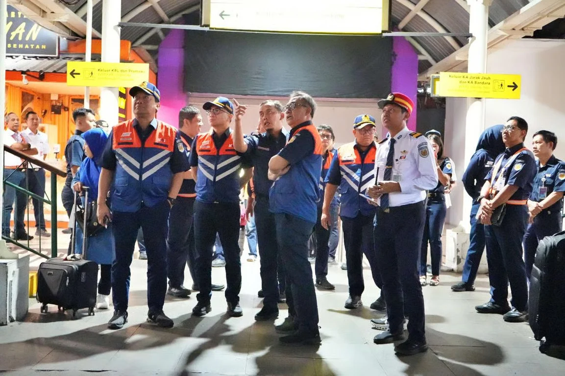 KAI Laksanakan Inspeksi Kesiapan Nataru di Daop 6 Yogyakarta, Pastikan Keselamatan dan Pelayanan Jelang Libur Akhir Tahun