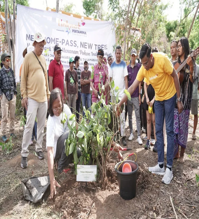 Peringati Hari Menanam Pohon, Linknet (LINK) Tutup Program “New Homepass, New Tree”