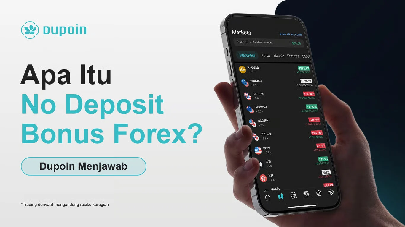 Benarkah Bisa Trading Tanpa Modal? Dupoin Jelaskan No Deposit Bonus Forex