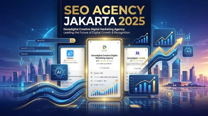 Doxadigital Masuk Daftar Rekomendasi SEO Agency Jakarta 2025 versi Sortlist dan Clutch