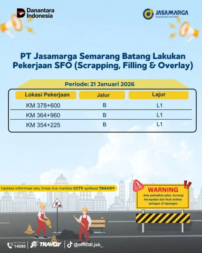 Layanan Prima dan Infrastruktur Andal, Tol Batang Semarang Jadi Pilihan Pengguna Jalan