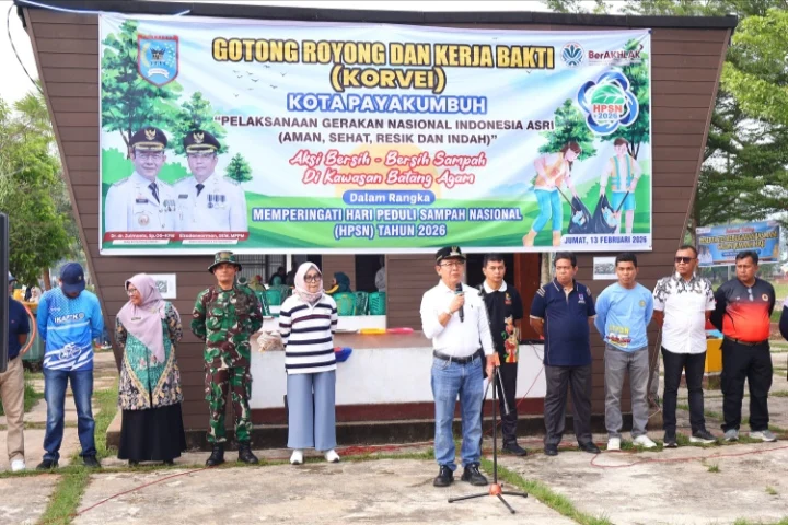 Pemko Payakumbuh Gelar Gotong Royong HPSN 2026 di Batang Agam, Wujudkan Gerakan Nasional Indonesia ASRI
