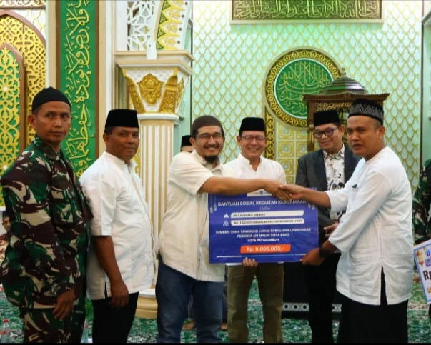 Pemko Payakumbuh Dukung Pembangunan Masjid Nurul Jannah dengan Bantuan Rp30 Juta pada Safari Ramadan