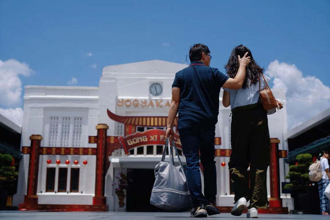 Sambut Tahun Baru Imlek, KAI Daop 6 Yogyakarta Hiasi Stasiun dengan Ornamen Imlek