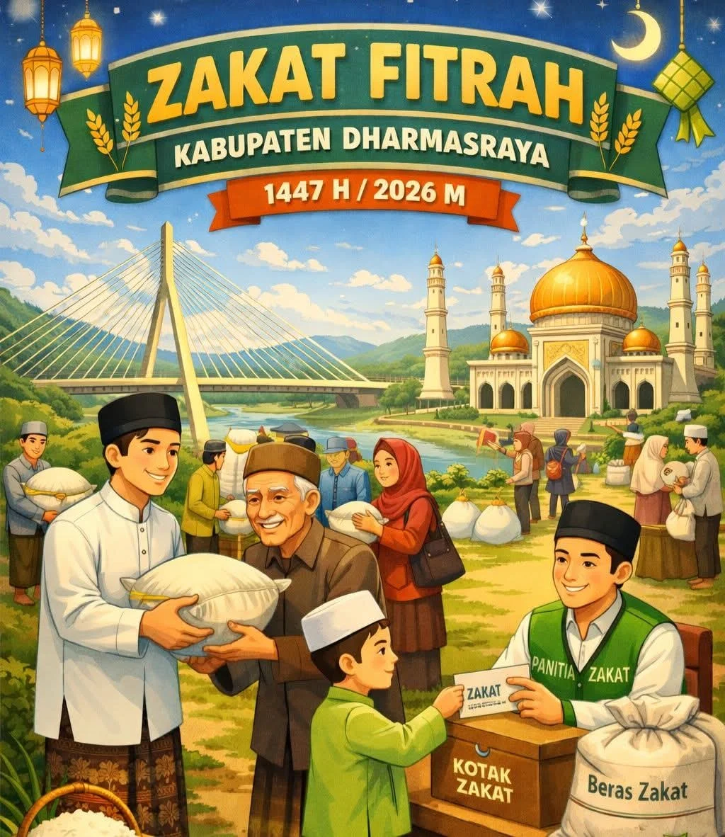 Kementerian Agama dan Baznas Dharmasraya Tetapkan Besaran Zakat Fitrah dan Fidiyah 1447 H/2026 M
