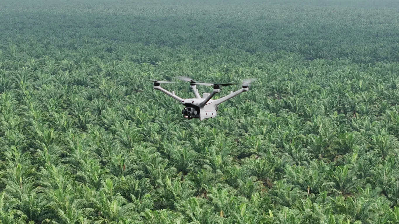 Pemantauan Keamanan Hutan dan Deteksi Kebakaran Lahan dengan DJI Dock 3