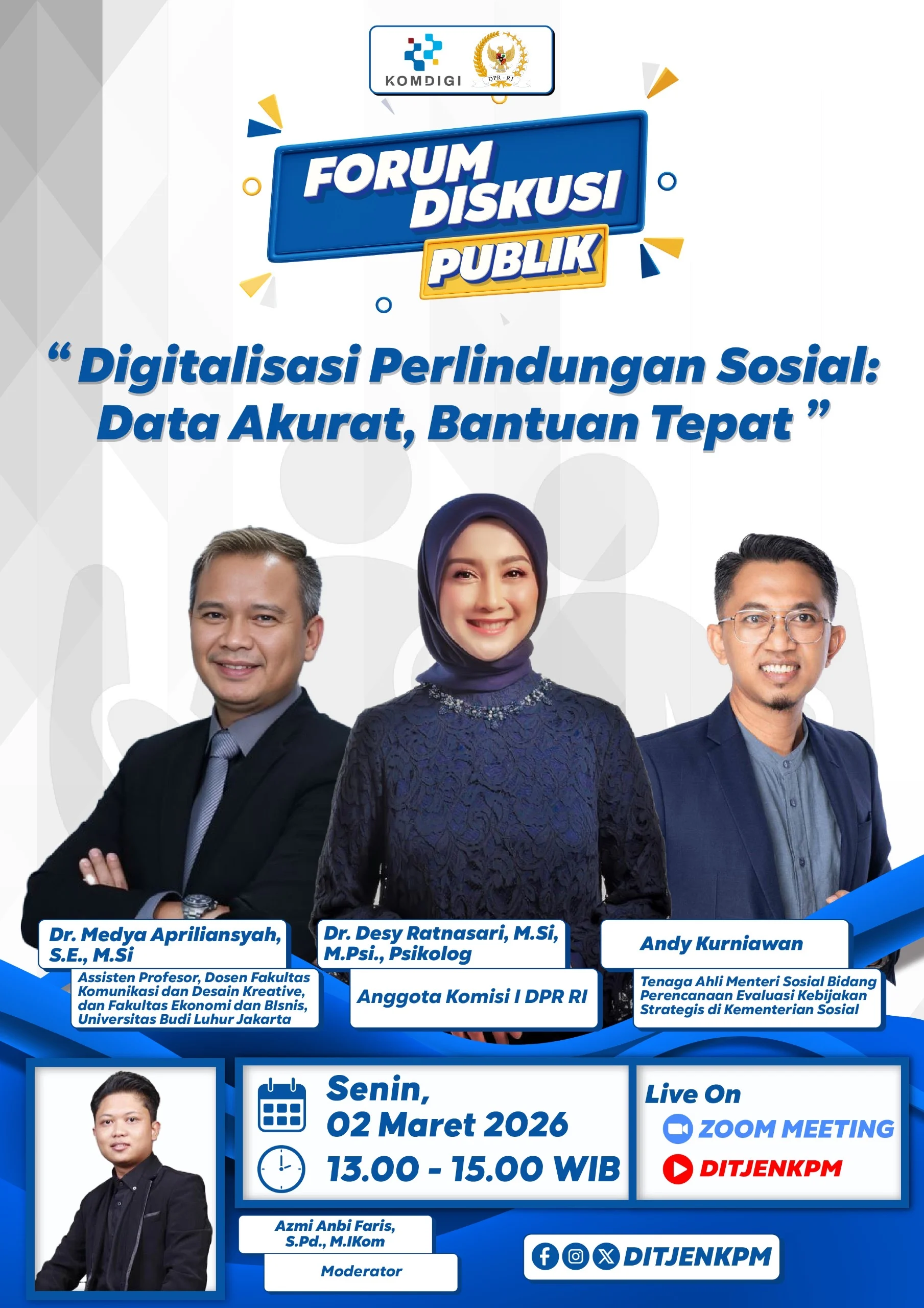 Digitalisasi Perlindungan Sosial Permudah Akses Bantuan dan Tingkatkan Pelayanan bagi Masyarakat