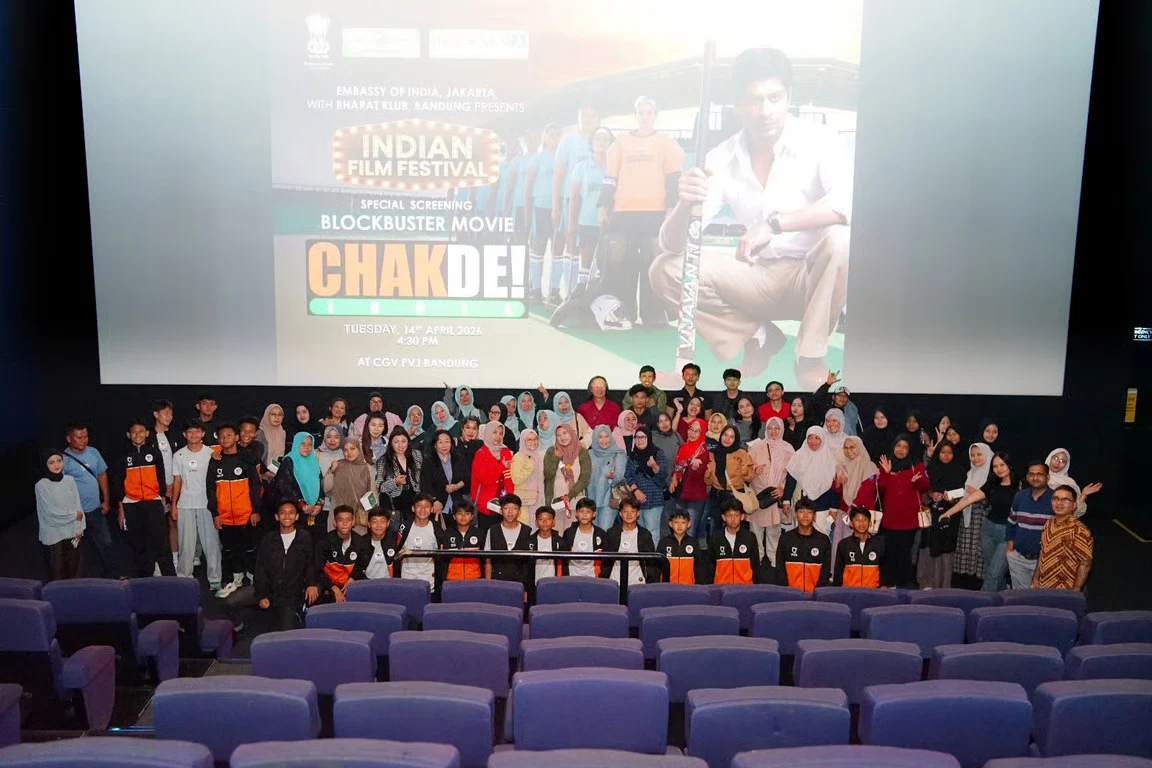 Pemutaran Film Chak De India di Bandung Perkuat Diplomasi India–Indonesia