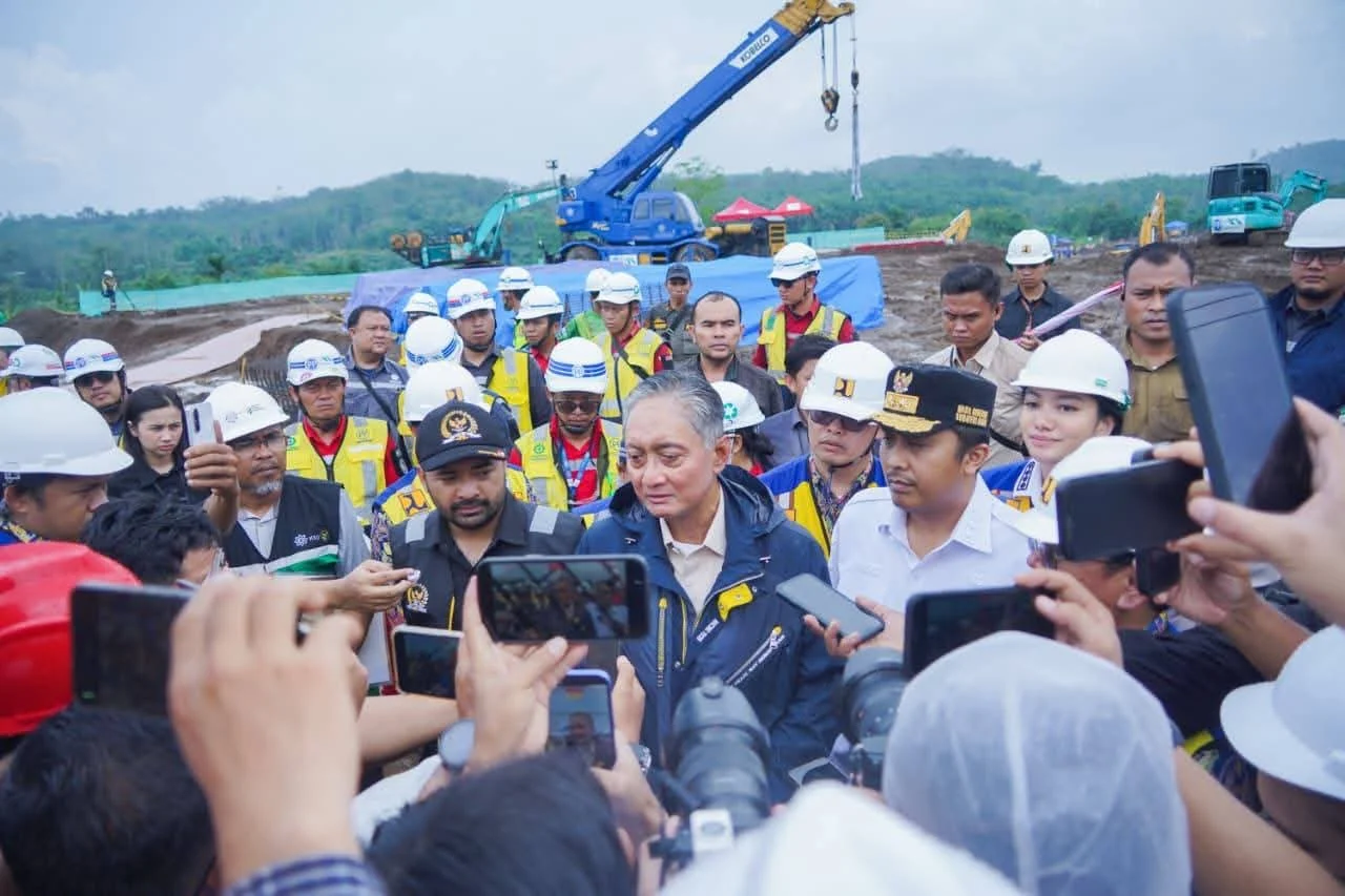 Kanker Ke Dharmasraya, Menteri PU Dody Hanggodo Lakukan Percepatan