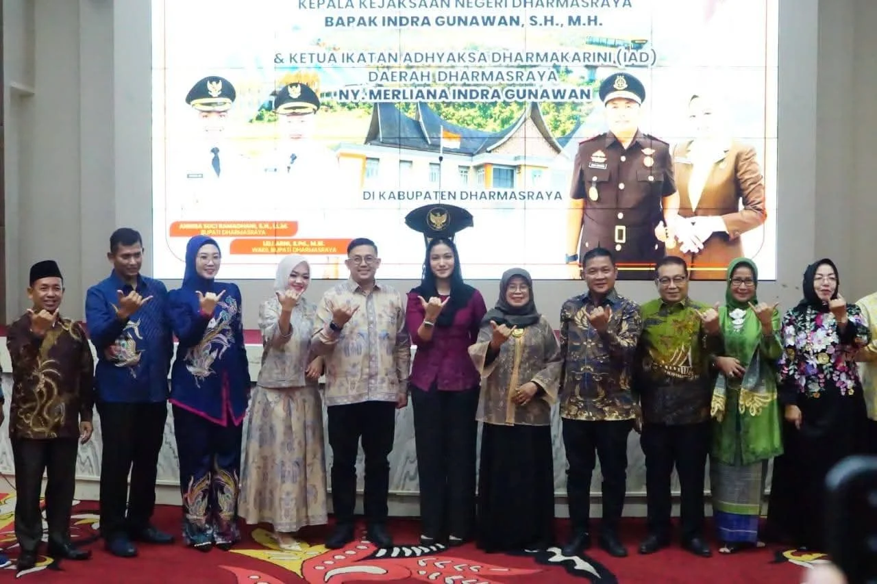 Pemkab Dharmasraya dan Forkopimda Plus Sambut Kajari Dharmasraya Indra Gunawan 