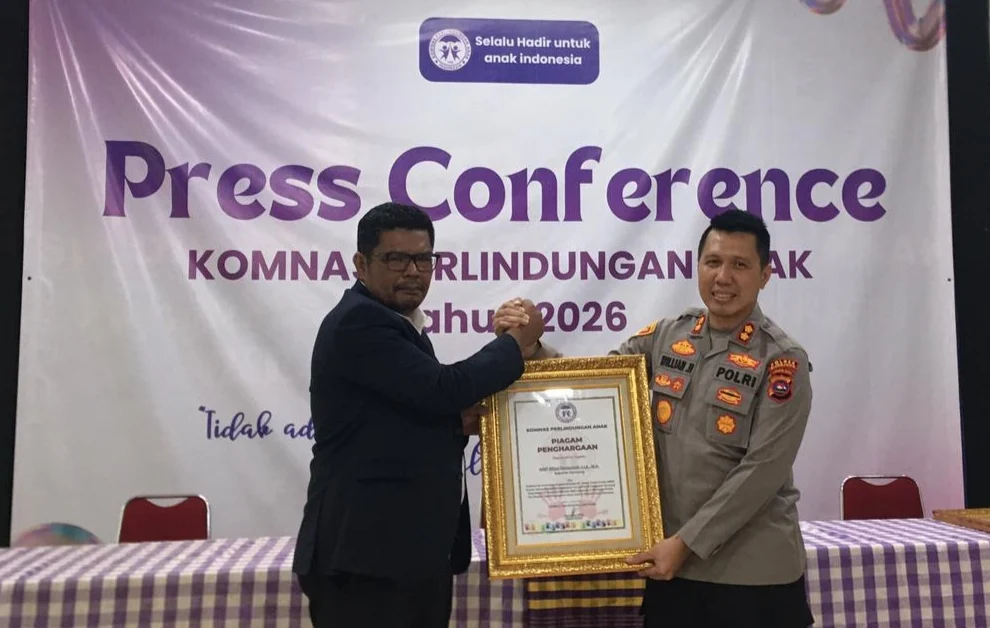 AKBP Willian Harbensyah Raih Piagam Nasional atas Percepatan MBG dan Kepedulian terhadap Anak
