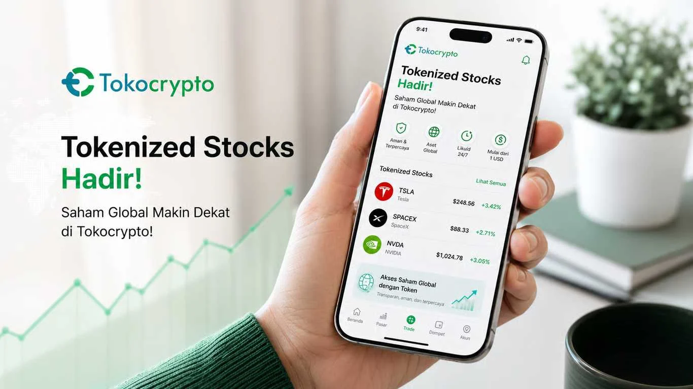 Tokocrypto Buka Akses Saham NVIDIA hingga SpaceX Lewat Kripto, Investor Indonesia Bisa Ikut Masuk!