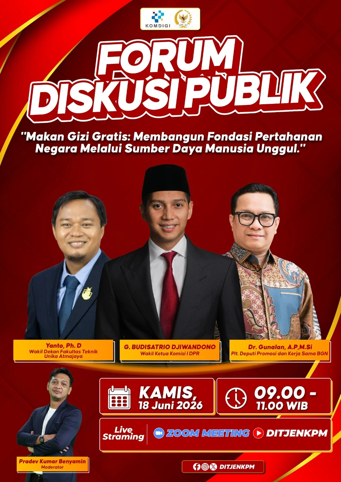 BGN: Program MBG Dorong Pendidikan, Ekonomi Lokal, dan Pengentasan Kemiskinan