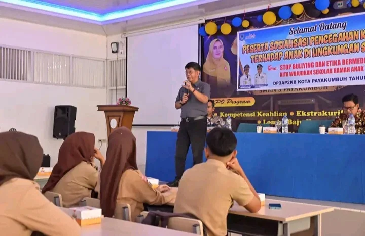 Pemko Payakumbuh Perkuat Literasi Digital Pelajar, Cegah Cyberbullying dan Lindungi Data Pribadi