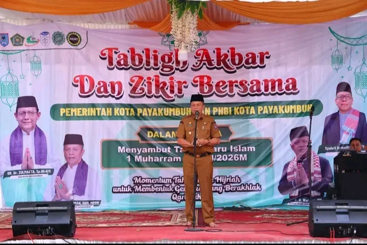 Pemko Payakumbuh Jadikan Tahun Baru Islam 1448 H Momentum Perkuat Nilai Keagamaan, Karakter Generasi, dan Persaudaraan