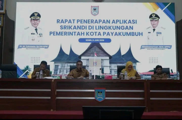 Pemko Payakumbuh Perkuat Penerapan SRIKANDI, Percepat Transformasi Digital dan Pelayanan Publik