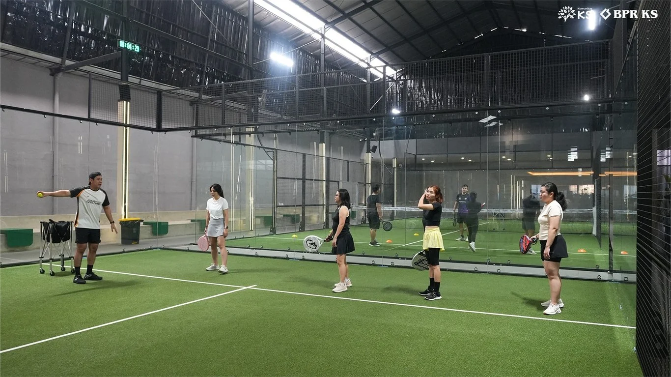 KS Padel Movement: Komunitas KS Ajak Nasabah BPR KS Aktif Bergerak di Lapangan Padel