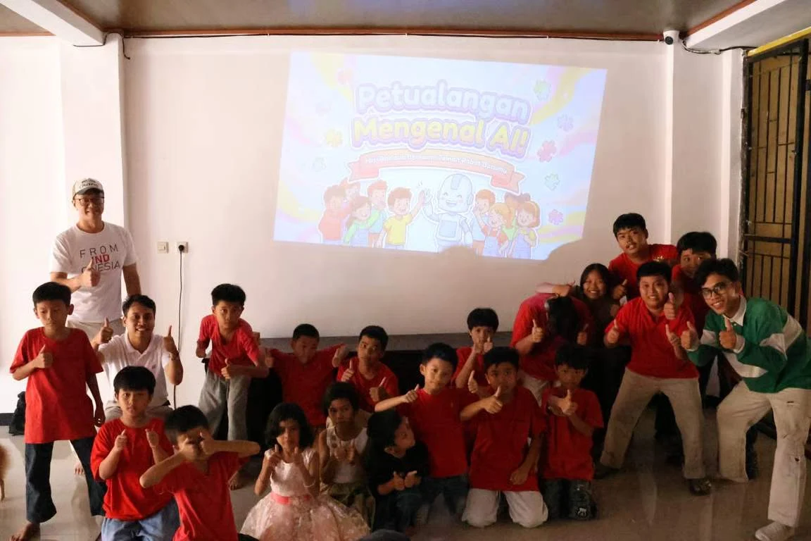 ONESIA Gelar Rangkaian Kegiatan Sosial, Kenalkan AI kepada Anak-anak hingga Dukung Bakti Kesehatan Hari Bhayangkara Ke-80