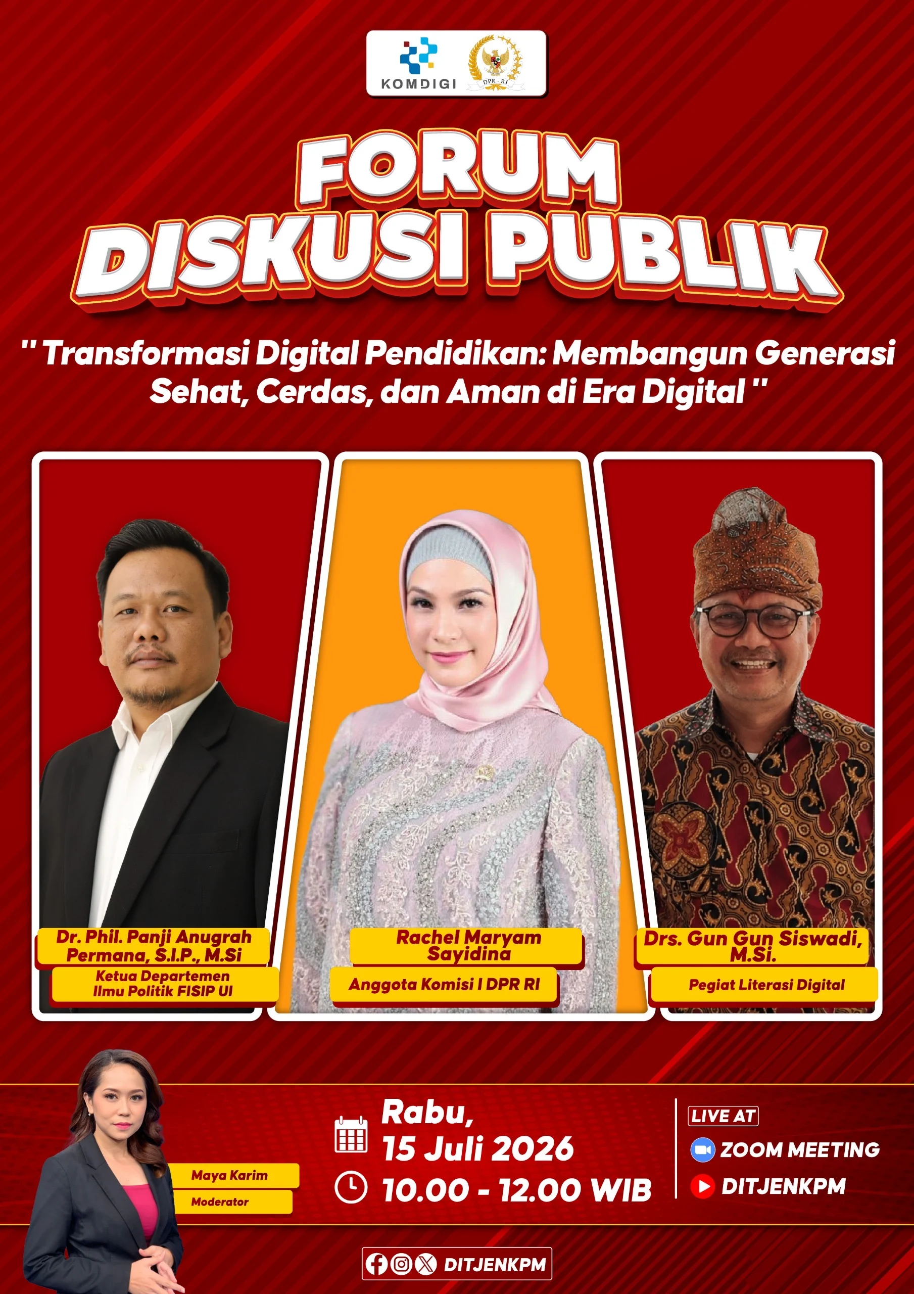 Literasi Digital dan Perlindungan Anak Menjadi Kunci Transformasi Pendidikan di Era Teknologi