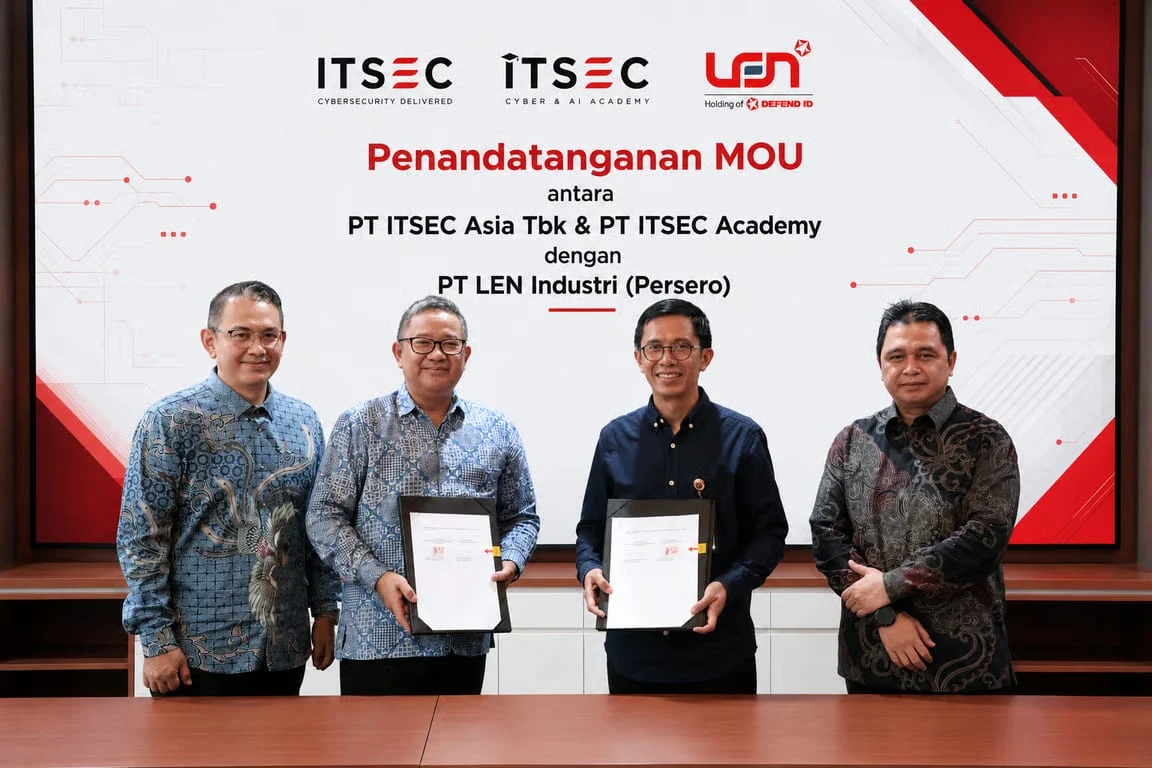 ITSEC Asia (IDX:CYBR) dan PT Len Industri (Persero) Satukan Kekuatan Teknologi dan Talenta untuk Perkuat Ketahanan Siber Indonesia