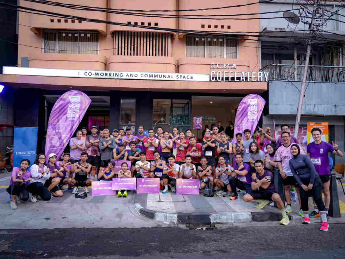 Menjadi Official Hotel Partner Amartha 10X Run 2026, Liberta Hotels Awali Rangkaian dengan Amartha Speed Run di Blok M
