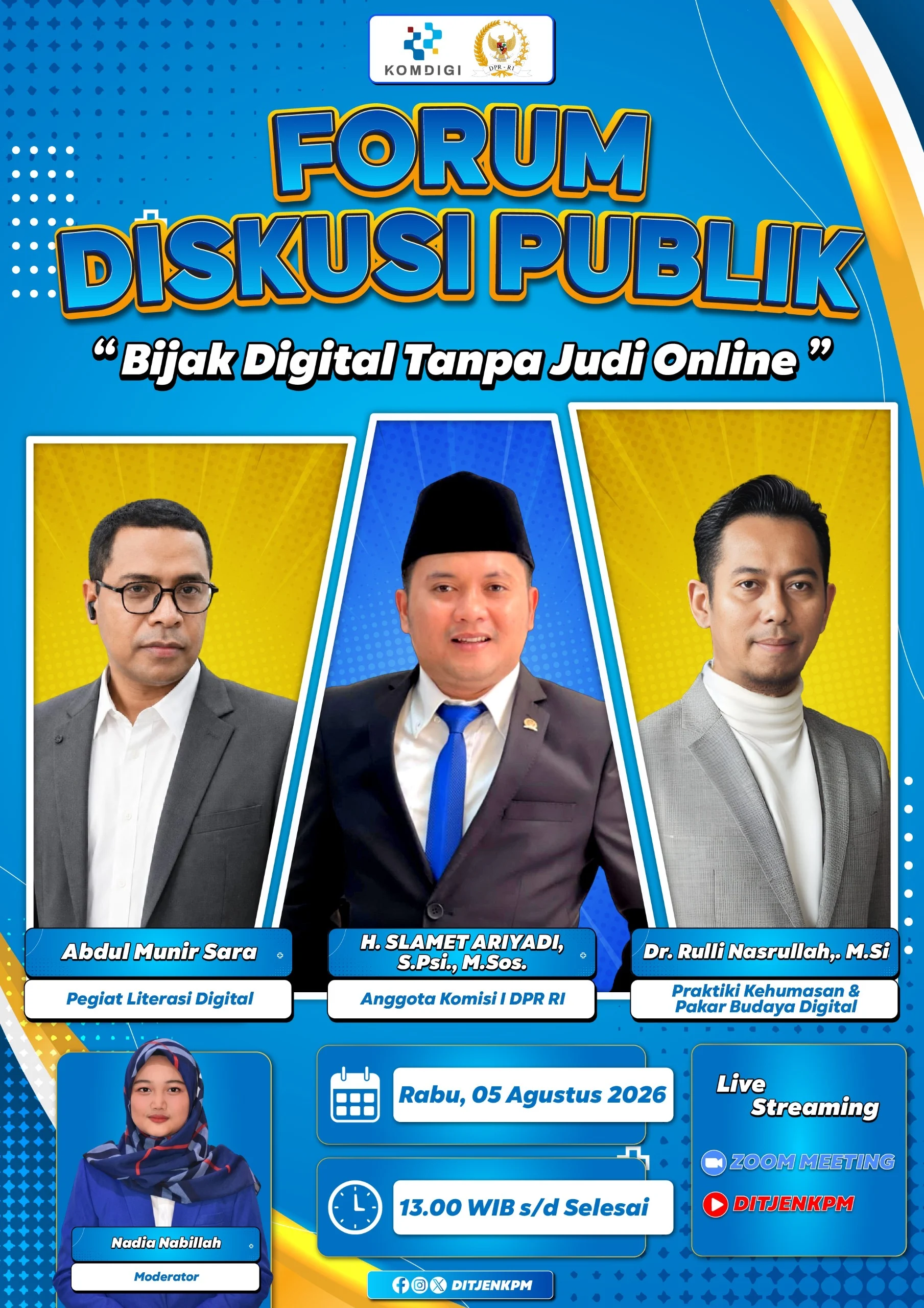 Pakar Budaya Digital: Anak dan Keluarga Harus Diperkuat dari Ancaman Judi Online