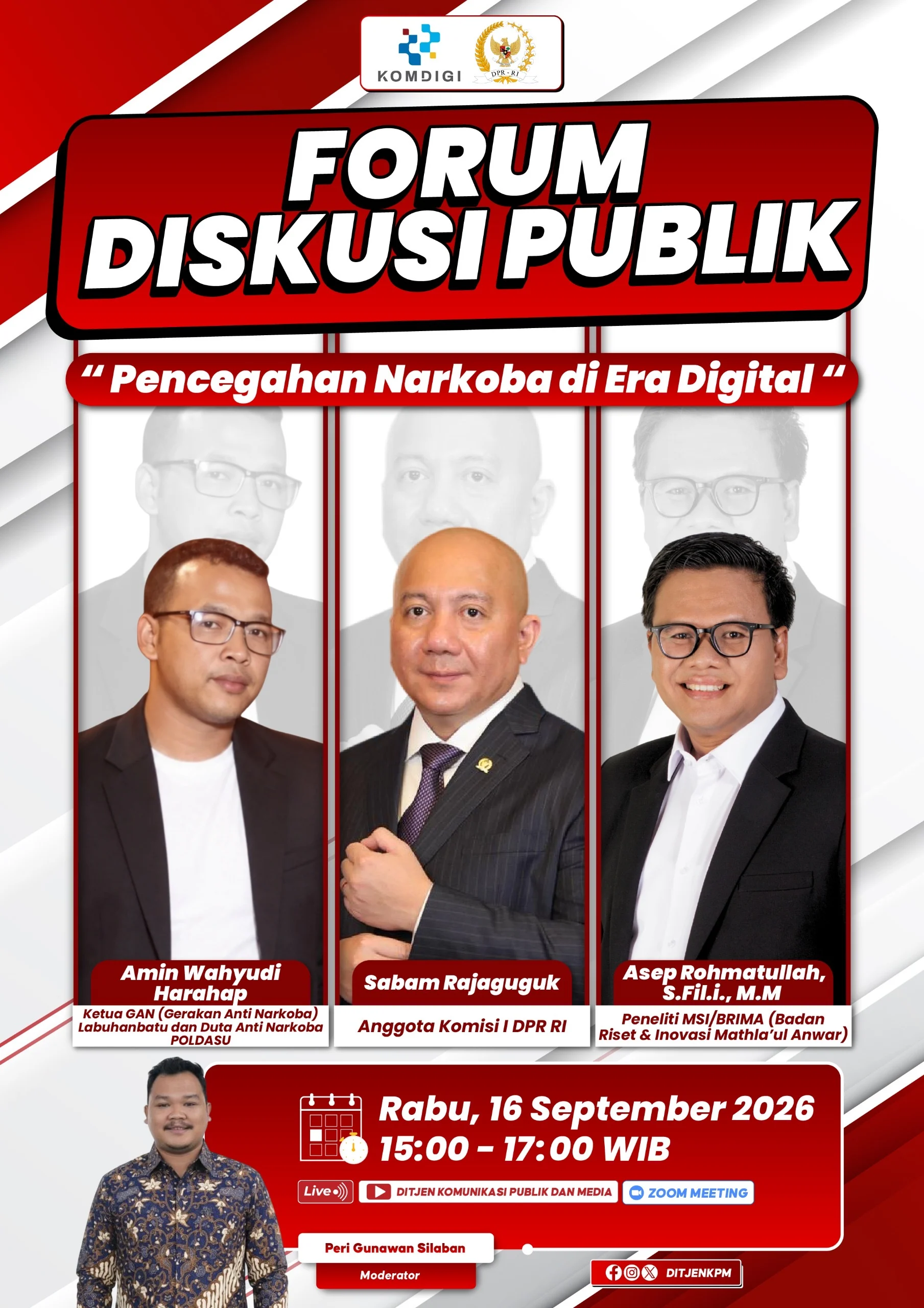 Peneliti: Ruang Digital Mengubah Pola Peredaran Narkoba