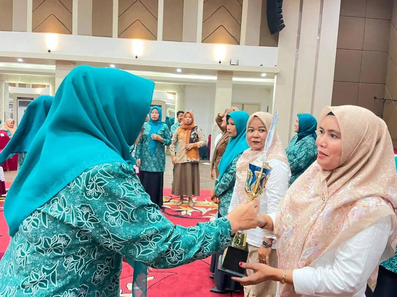 Pulau Punjung Juara Umum Jambore Kader PKK Berprestasi Tingkat Kabupaten Dharmasraya Tahun 2026